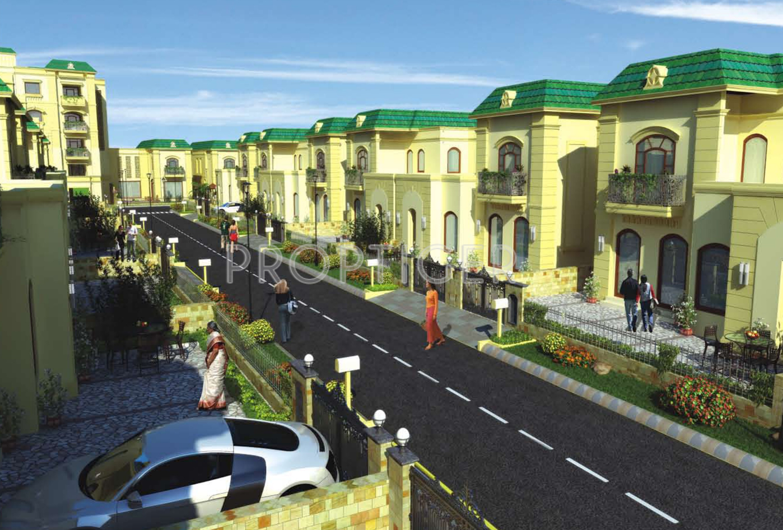 Shalimar Paradise in Gadia, Lucknow Price, Location Map, Floor Plan