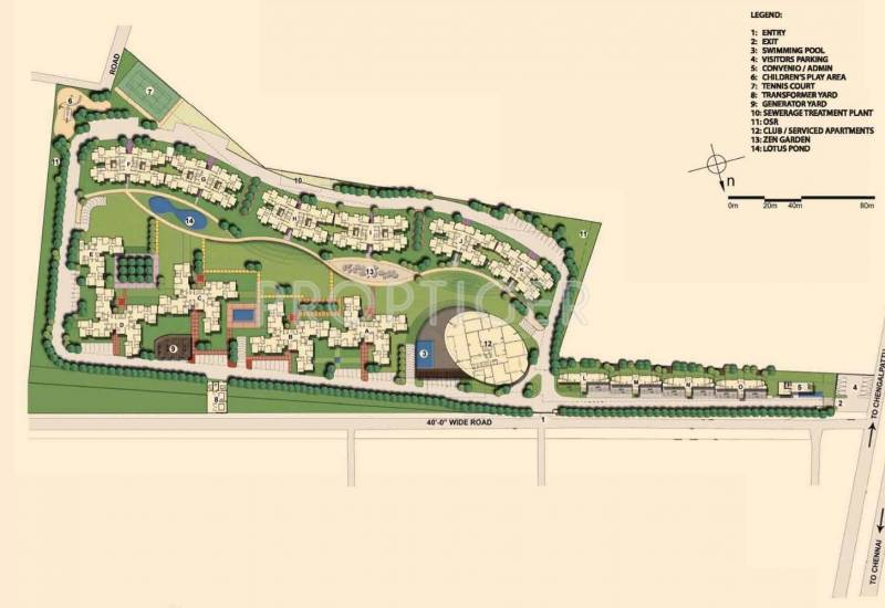 Images for Site Plan of Akshaya Metropolis
