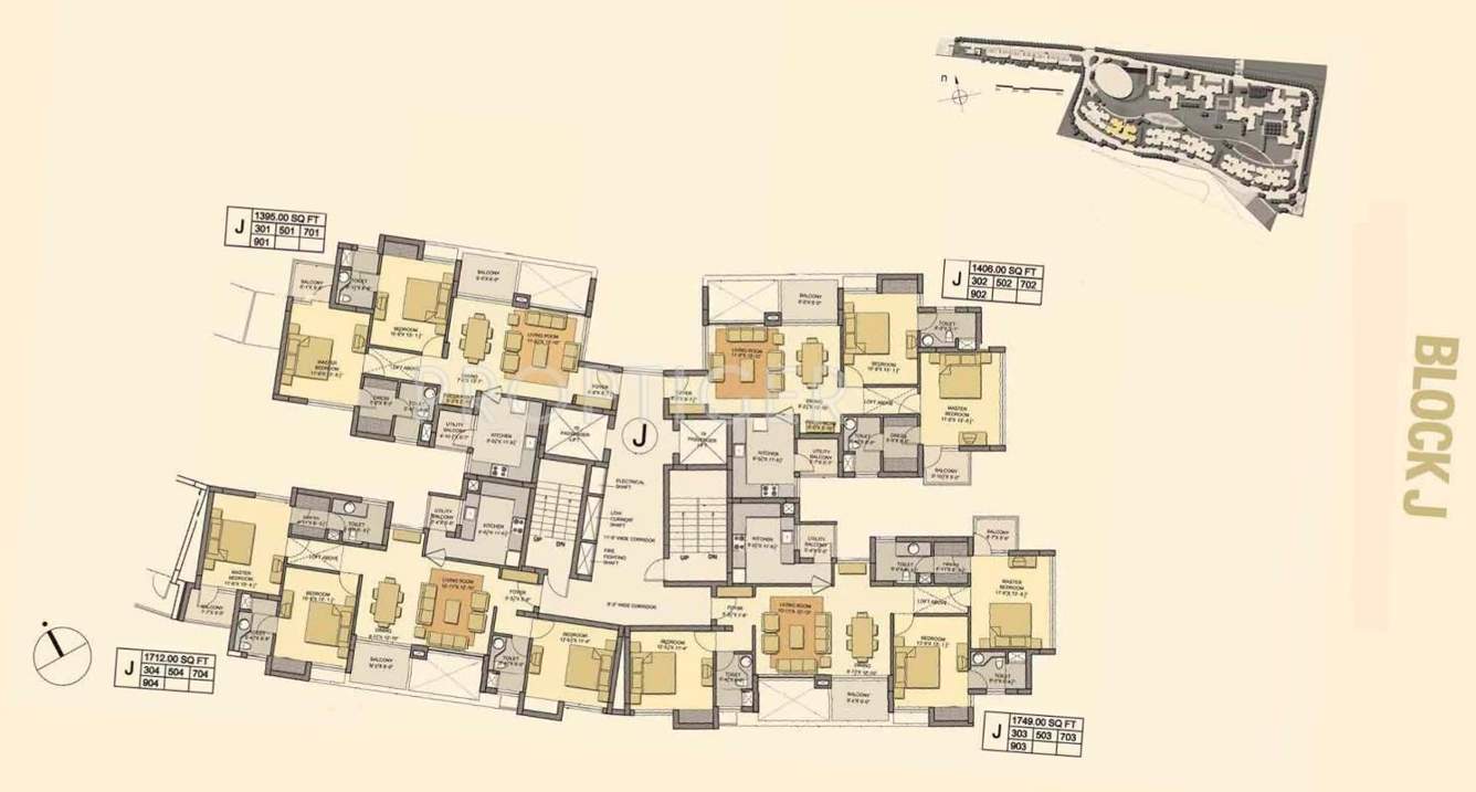 Images for Cluster Plan of Akshaya Metropolis