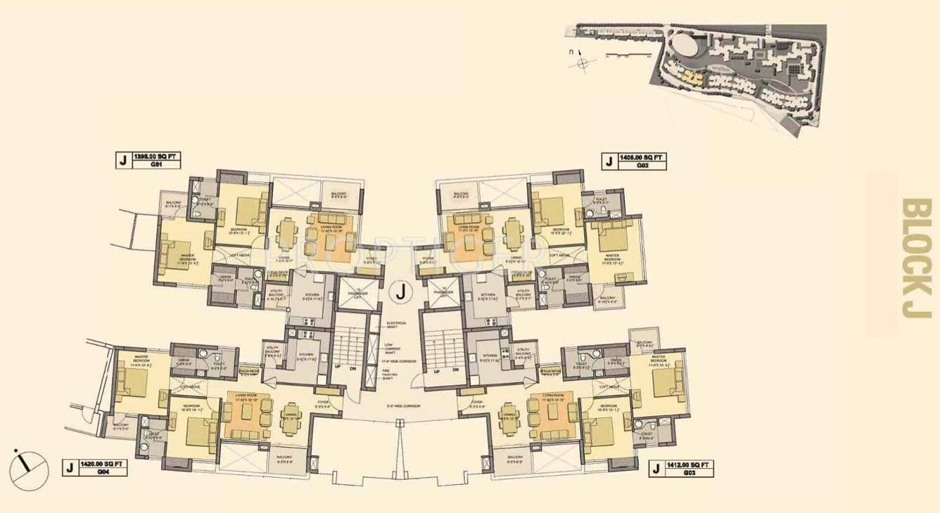 Images for Cluster Plan of Akshaya Metropolis