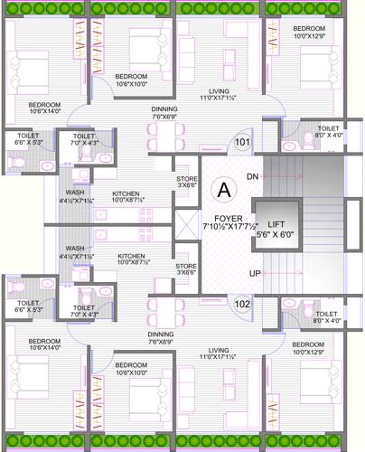  jaldeep-icon Images for Cluster Plan of Shree Radha Jaldeep Icon