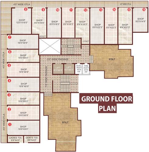 Images for Cluster Plan of Shree Ganesh Imperial Shelter