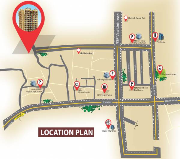 Images for Location Plan of Shree Ganesh Imperial Shelter