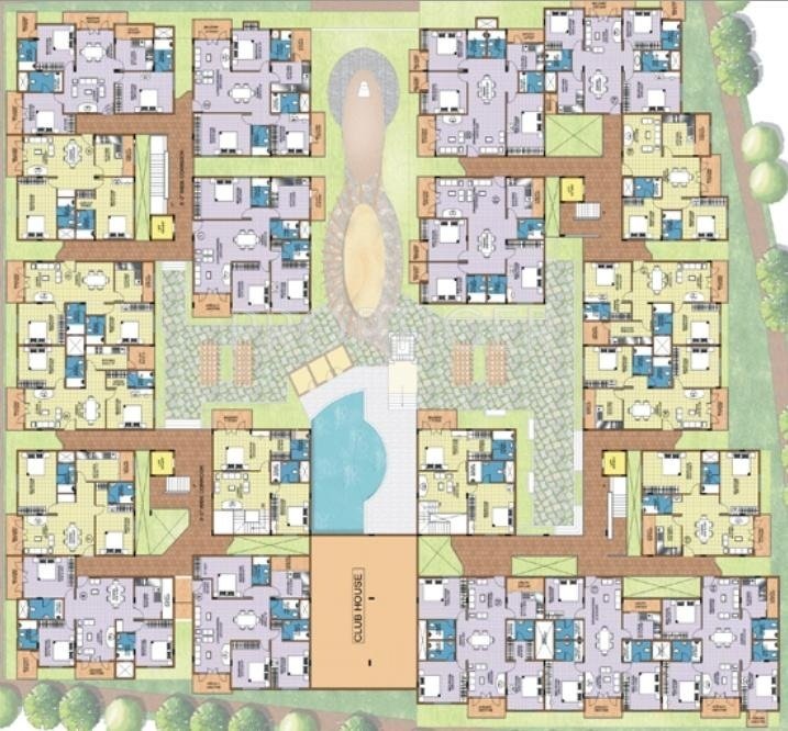  classic Tower 1 Cluster Plan