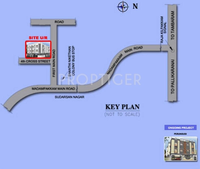 Images for Location Plan of Hitech Properties Aishwaryam