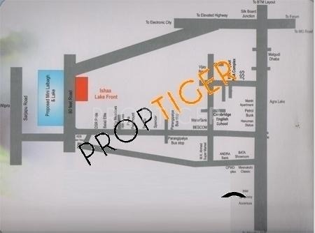 PNR Group Ishaa Lake Front Location Plan