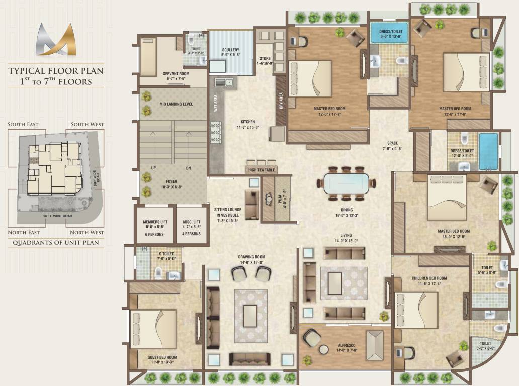 Images for Cluster Plan of Winsome Manor