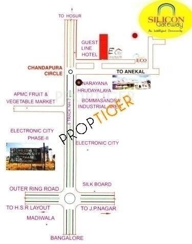 Images for Location Plan of Vishwaa Silicon Gateway