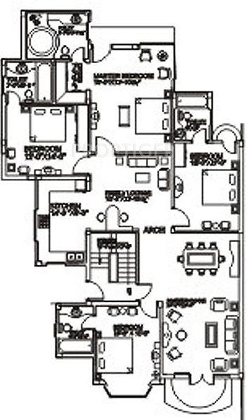 Images for Cluster Plan of Niho Scottish Castle Majestic Floors