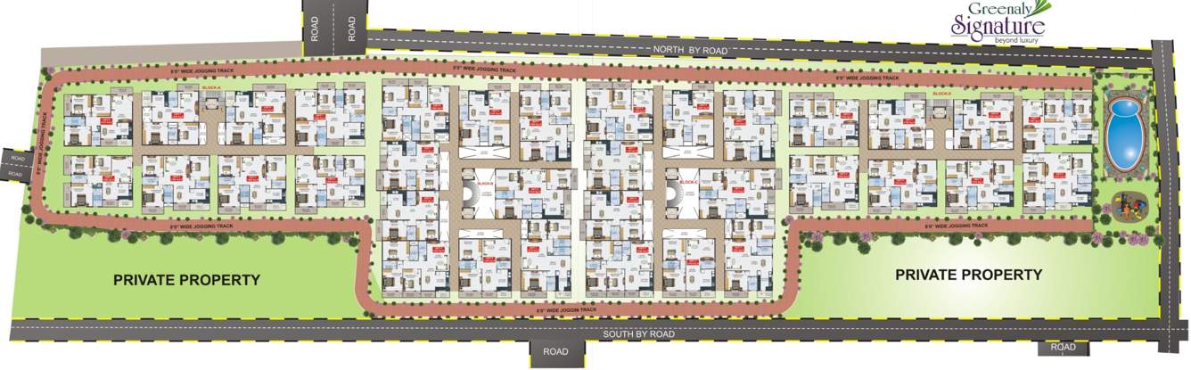 signature Images for Layout Plan of Greenaly Signature