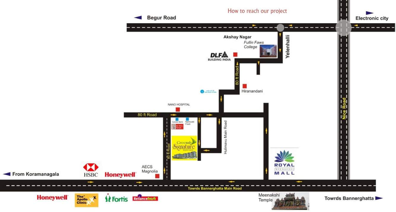 signature Images for Location Plan of Greenaly Signature