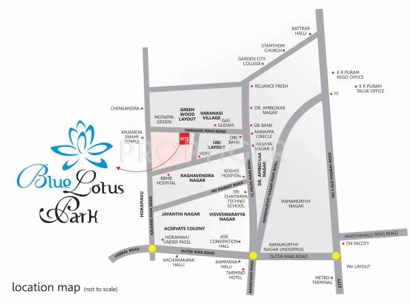Images for Location Plan of Excel The Blue Lotus Park