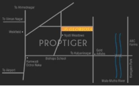 Images for Location Plan of Anandtara Construction La Gloriosa
