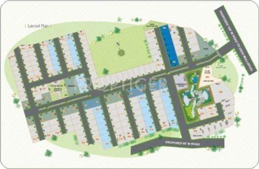 Images for Layout Plan of SVKR Brindavan