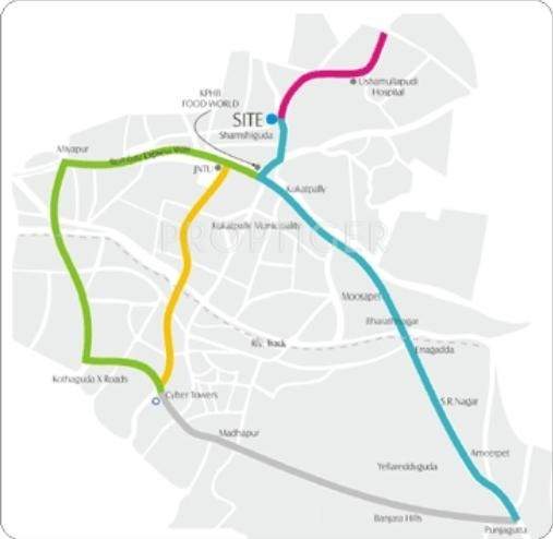 Images for Location Plan of SVKR Brindavan