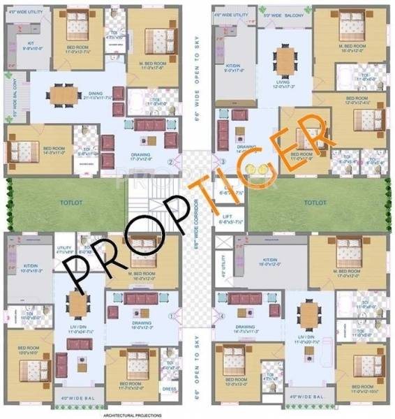 Images for Cluster Plan of Surabhi Heights