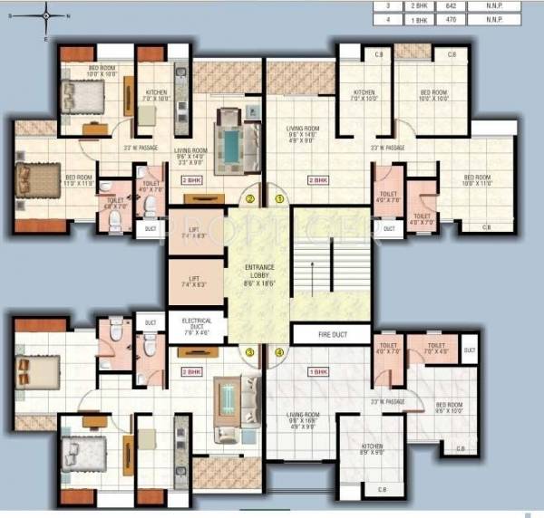 Images for Cluster Plan of Bharat Shiv Sai Paradise