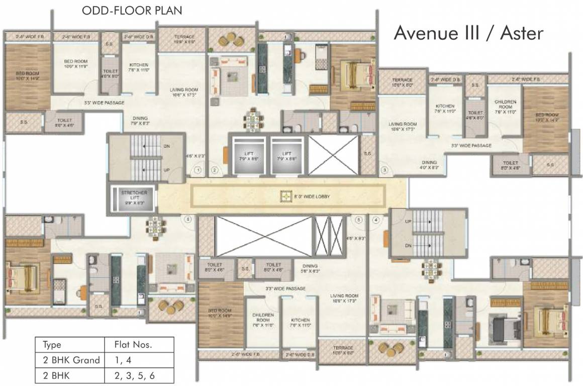 Images for Cluster Plan of Tycoons Realities Central Park