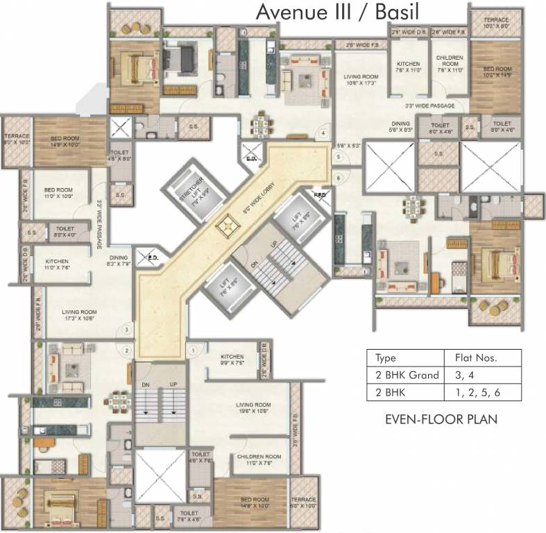 Images for Cluster Plan of Tycoons Realities Central Park