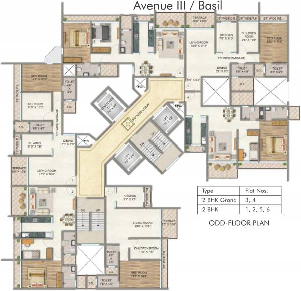 Images for Cluster Plan of Tycoons Realities Central Park