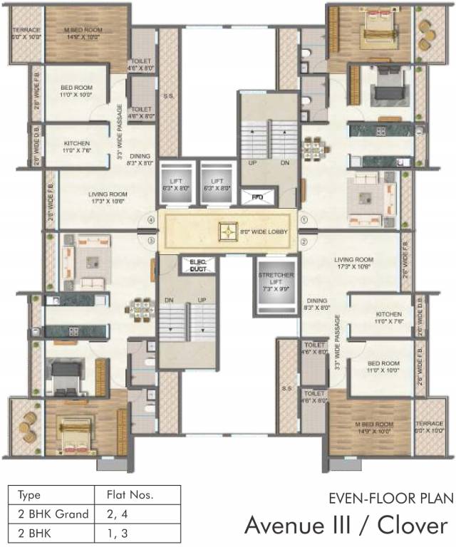 Images for Cluster Plan of Tycoons Realities Central Park