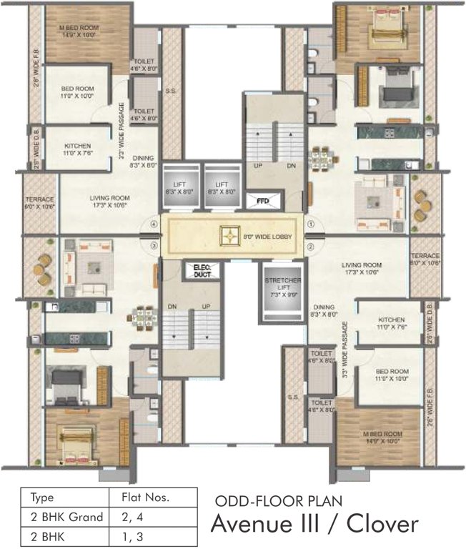 Images for Cluster Plan of Tycoons Realities Central Park