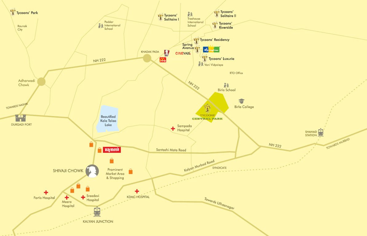 Images for Location Plan of Tycoons Realities Central Park