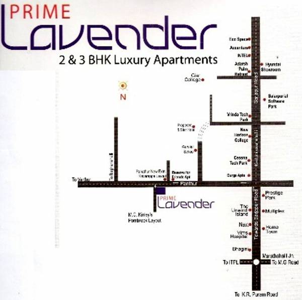 Images for Location Plan of Prime Lavender Apartment