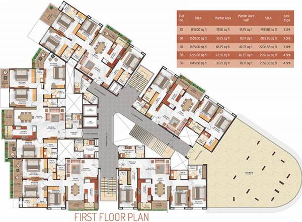 Images for Cluster Plan of Trimurty Arabella