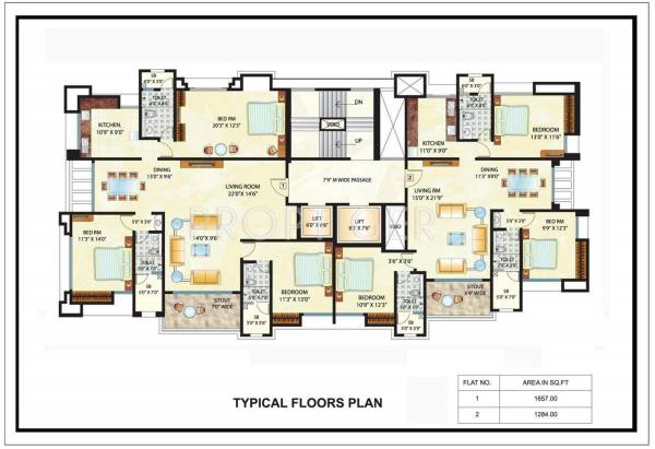 Images for Cluster Plan of Nandivardhan Oasis Royale