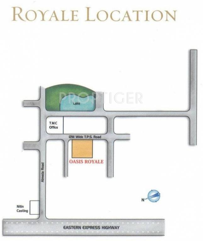 Images for Location Plan of Nandivardhan Oasis Royale