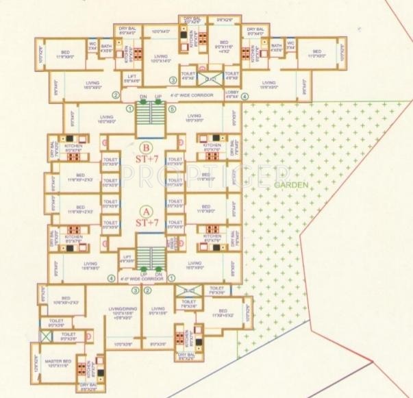 Images for Cluster Plan of Ostwal Ostwal Pride