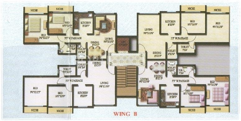 Images for Cluster Plan of Sagar Sky Height