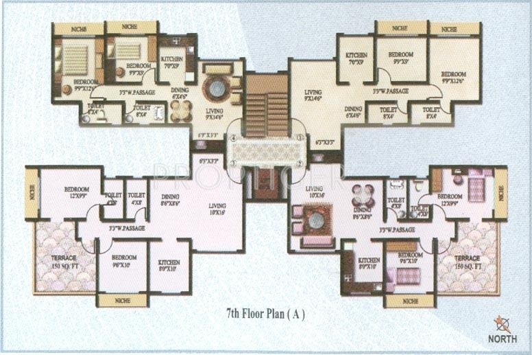 Images for Cluster Plan of Sagar Sky Height