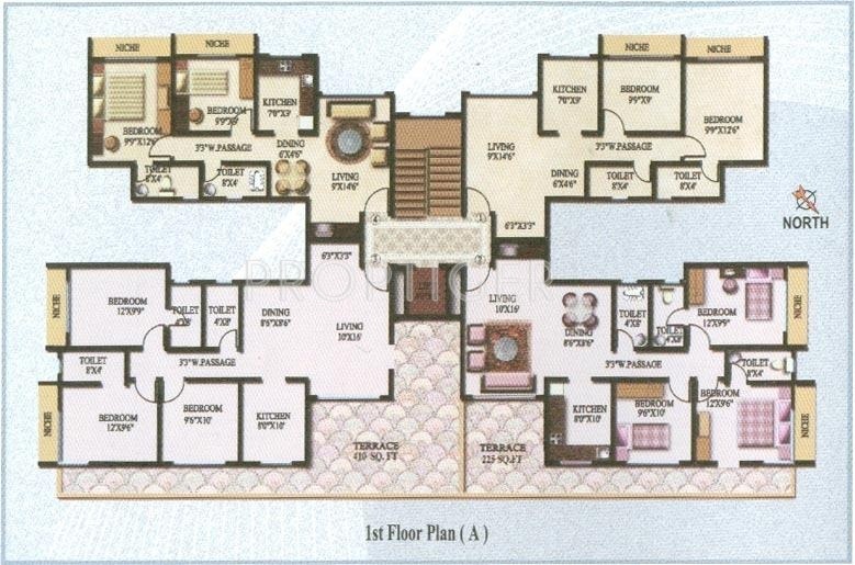 Images for Cluster Plan of Sagar Sky Height
