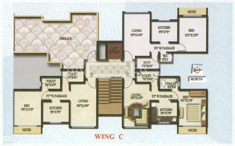 Images for Cluster Plan of Sagar Sky Height