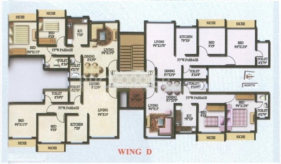 Images for Cluster Plan of Sagar Sky Height