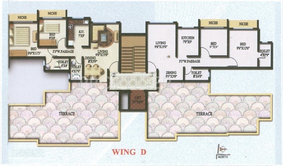 Images for Cluster Plan of Sagar Sky Height