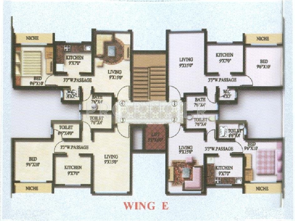 Images for Cluster Plan of Sagar Sky Height