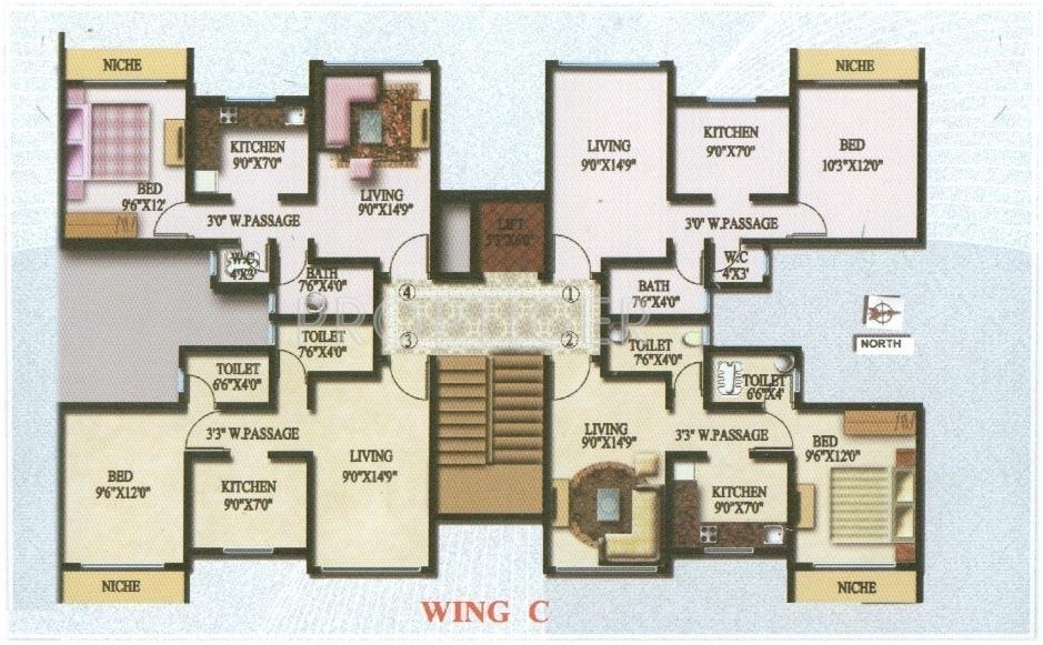 Images for Cluster Plan of Sagar Sky Height