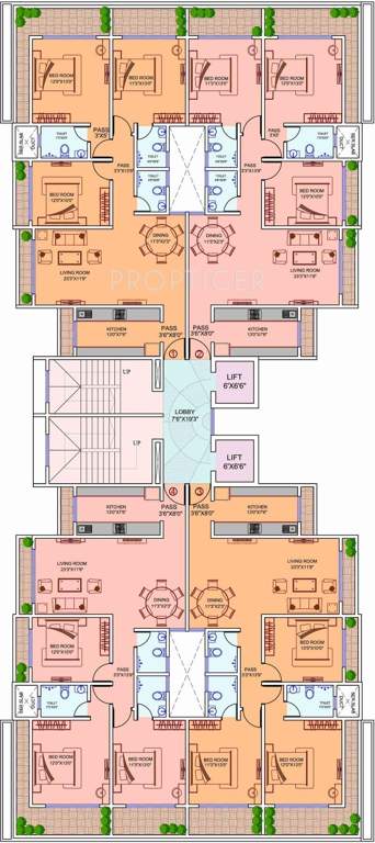 Images for Cluster Plan of Kamala Roopkala Chs