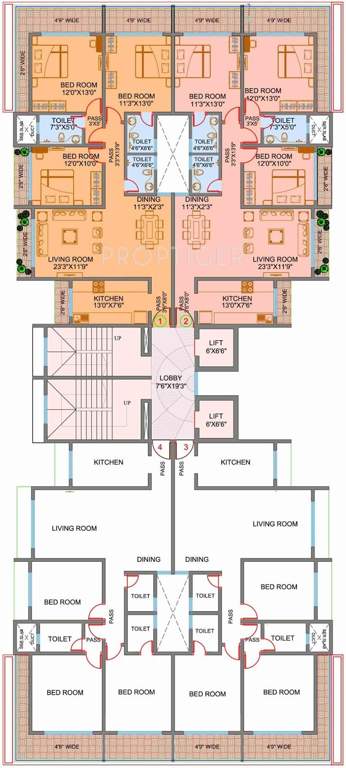 Images for Cluster Plan of Kamala Roopkala Chs