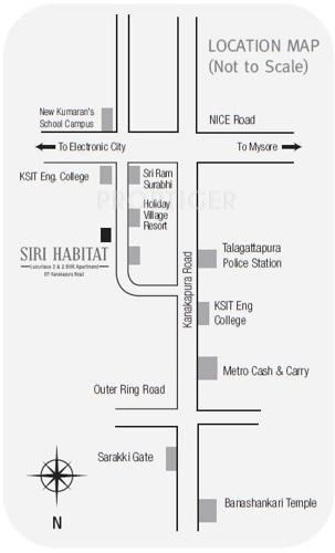  habitat Images for Location Plan of Siri Habitat