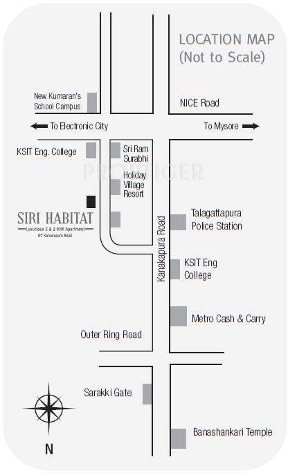  habitat Images for Location Plan of Siri Habitat