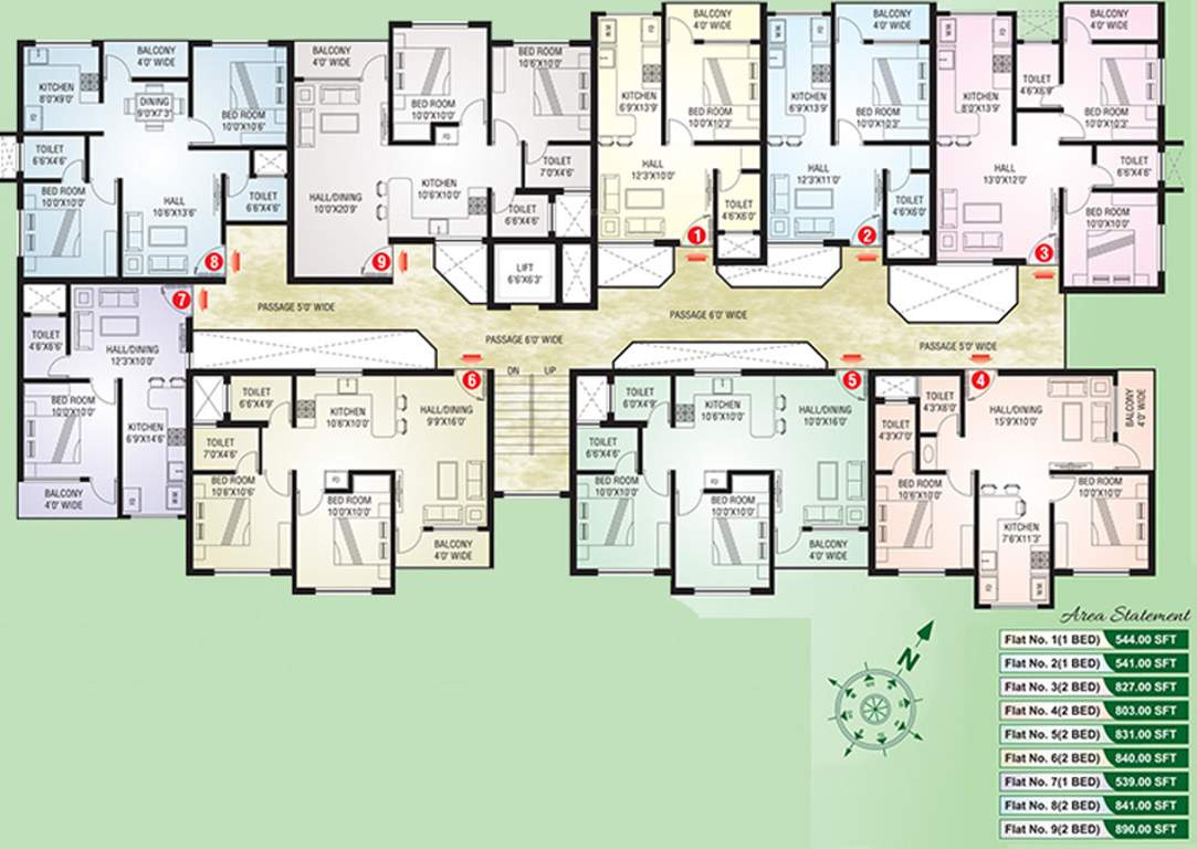 Images for Cluster Plan of Sagar Sagar Hills