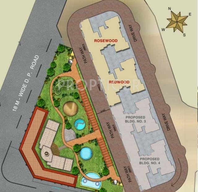 Images for Layout Plan of Hubtown Redwood And Rosewood