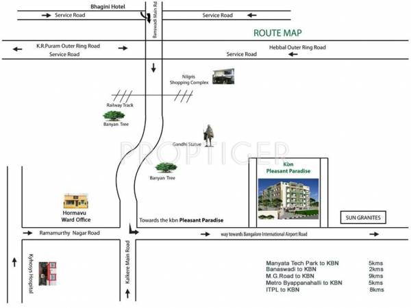 Images for Location Plan of KBN Pleasant Paradise