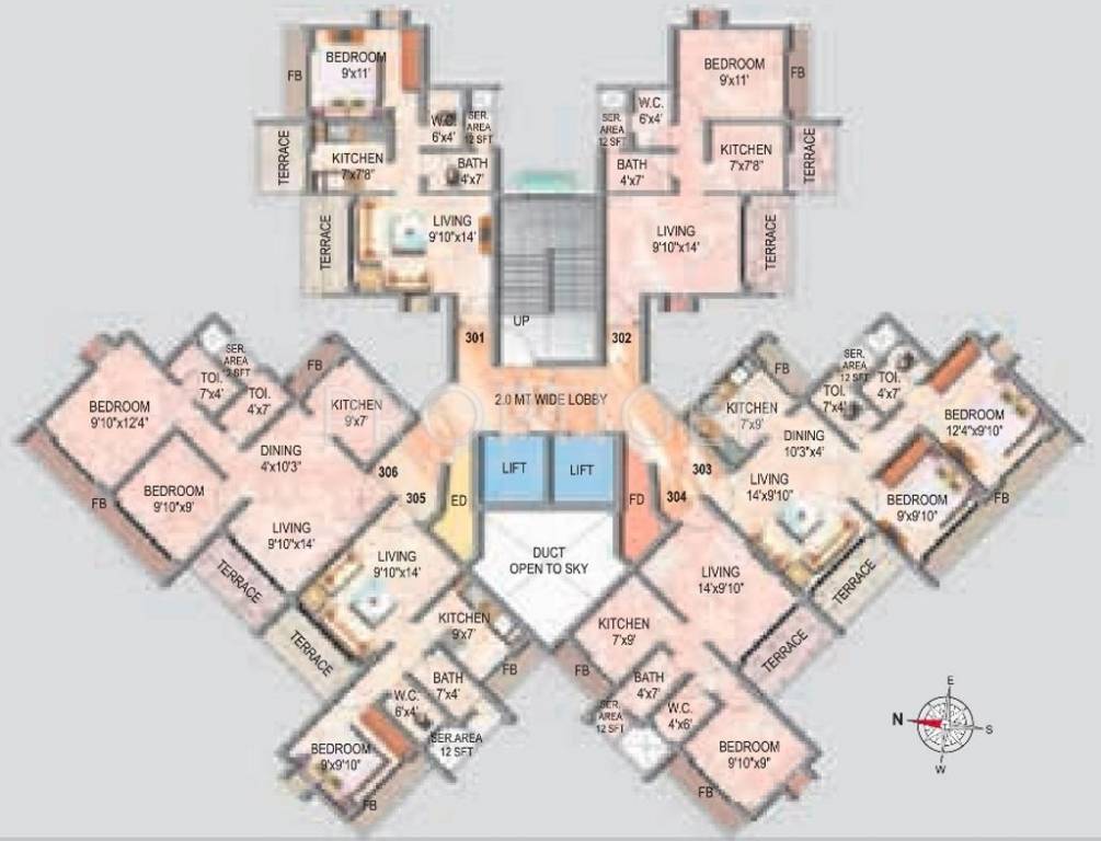 Images for Cluster Plan of Karan Valenica