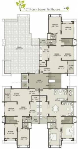 Images for Cluster Plan of Nishant Construction Ratnakar IV