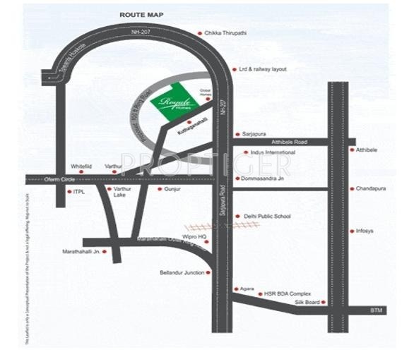 Images for Location Plan of SV Royal Homes Images for Location Plan of SV Royal Homes